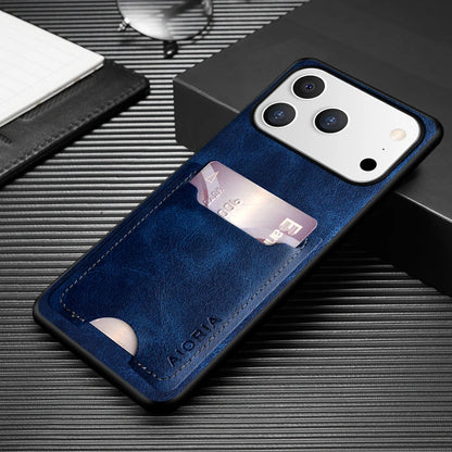 Case For IPhone 17 Pro Max coque Card Holder Wallet Back PU Leather phone cover funda for IPhone Air case capa