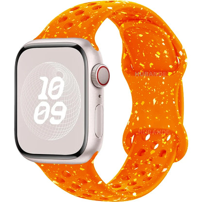 Strap For Apple Watch Band 46mm 44mm 49mm 45mm 40mm 41mm 38 42mm correa Breathable bracelet iwatch series 10 8 SE 7 6 5 9 Ultra