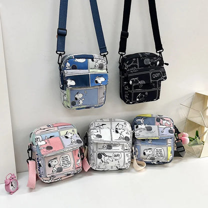 2025 The New Cartoon Corner Creature Snoop Shoulder Diagonal Handbag Purses and Handbags Crossbody Bags for Women