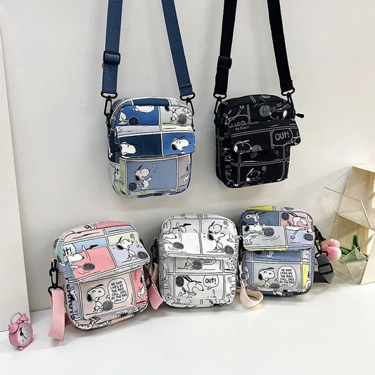 2025 The New Cartoon Corner Creature Snoop Shoulder Diagonal Handbag Purses and Handbags Crossbody Bags for Women