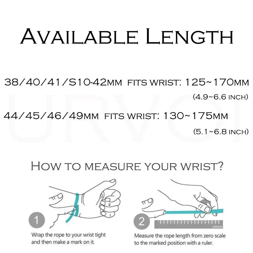 URVOI Band for Apple Watch Series 11 10 9 8 7 SE 3 Nylon loop Elastic Hairband Strap for iWatch Xmas gift red Christmas bowknot