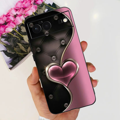 For Cover Google Pixel 6 Case Cute Cat Cartoon Bumper Back Shockproof Soft TPU Case For Google Pixel 6A 6PRO Pixel 6 Phone Cases