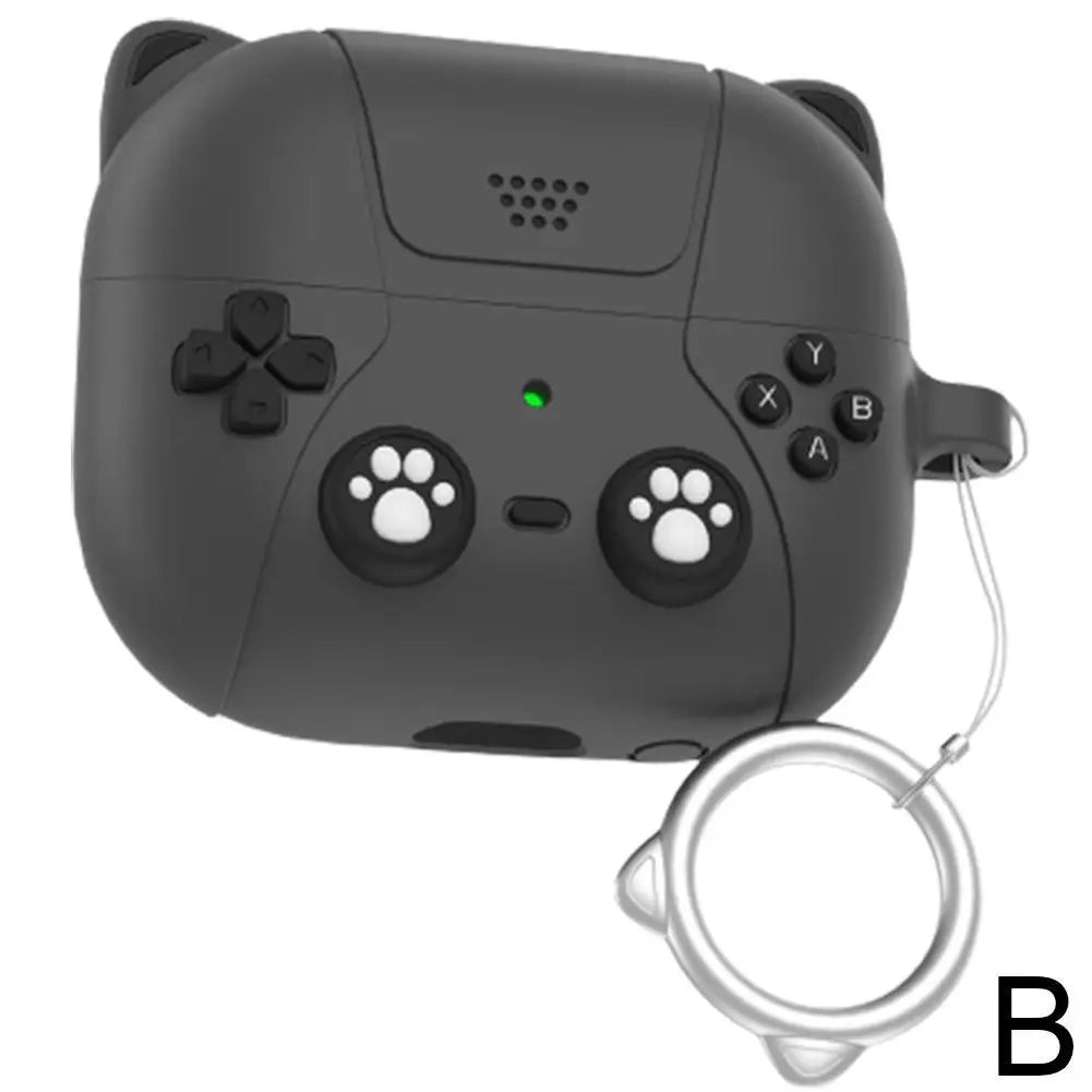 Shockproof Silicone Case For Samsung Galaxy Buds 3/3pro Earbuds Accessories Cover With Hook Coque Capa Fundas