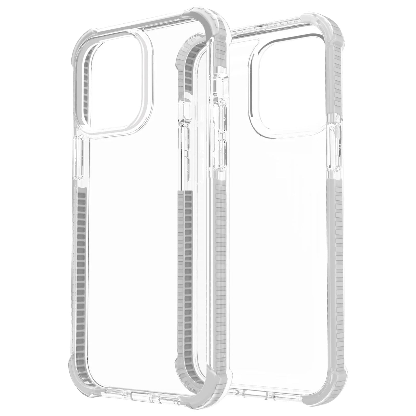 6FT Protection Airbag Bumper Transparent Case for iPhone 17 Pro Max 16E 15 14 13 12 11 XR 8 7 Plus Clear Hard Acylic Back Cover