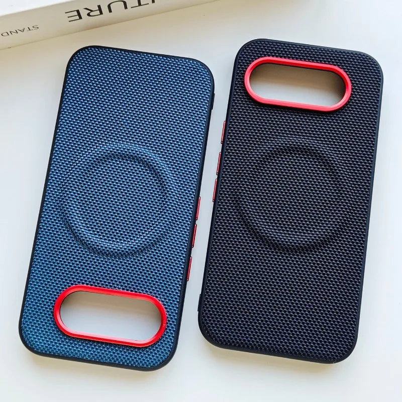 Luxury For  Google Pixel 9 10A  Pro XL Phone Case for Magsafe Magnetic Wireless Charging Protector