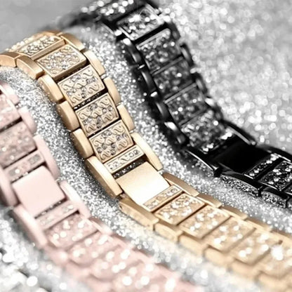 For Samsung Galaxy Watch 8 40 44mm Shining Rhinestone Bracelet Wristband For Galaxy Watch  8Classic /Ultra 2025 Band Accessories