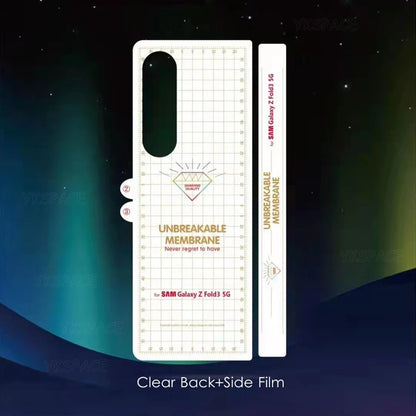 Front Back Soft Hydrogel Matte Film For Samsung Galaxy Z Fold 2 3 4 5 6 SE W21 W22 W23 W24 W25 Clear Frosted Screen Protector