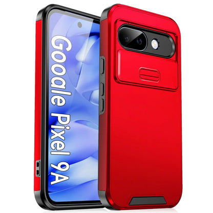 Luxury Slide Camera Protective TPU Phone Case For Google Pixel 9 8 7 Pro XL 9A 8A 6A Military Shockproof Defender Bumper Cover
