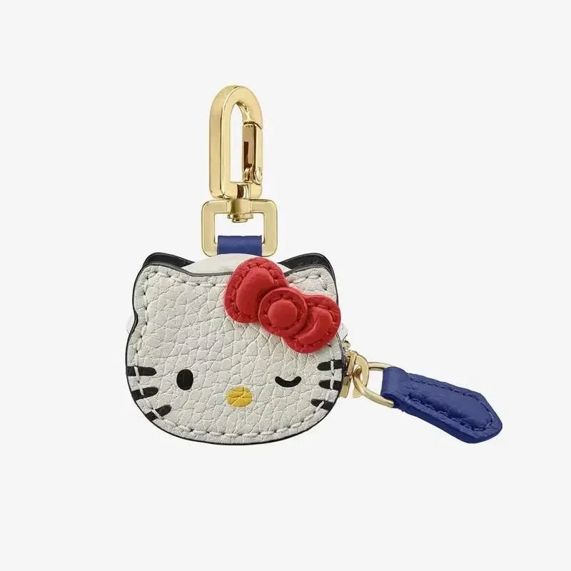 Hello Kitty Key Chain Kawaii Cartoon Backpack Pendant Dopamine Accessories KT Cat Cute Decoration Charming Pendant Birthday Gift