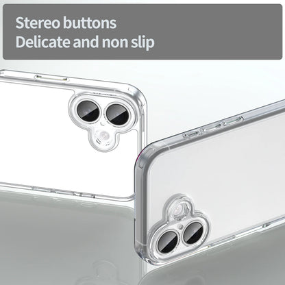 Transparent Protective Case For Iphone 17/17air/17pro/17promax Shockproof Back Cover/Anti-Drop 4 Corners