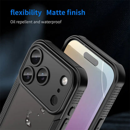 For iPhone 17 Pro Case iPhone 17 Pro Cover TPU Border Durable Matte Bumper Protective Phone Case For iPhone 17 Air Pro Max Funda