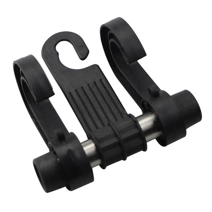 Car Seat Headrest Hook Carbon Fiber Mobile Phone Holder Vehicle Universal Holder Handbag Purse Coat Car Interior Accessories