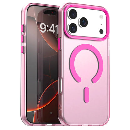 Matte Candy Magnetic Wireless Charging Case For iPhone 17 Pro Max Air iPhone17Pro 5G For Magsafe ShockProof Soft Cover