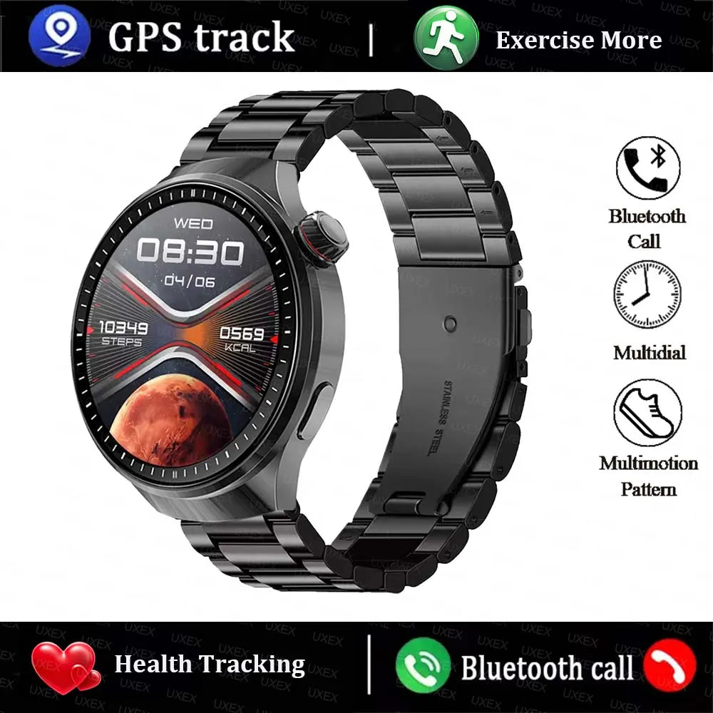 Outside Men Smartwatch HD Display Health Tracking Bluetooth Call Voice Assistant Sports Christmas Gift Smartwatch Women 2026 New