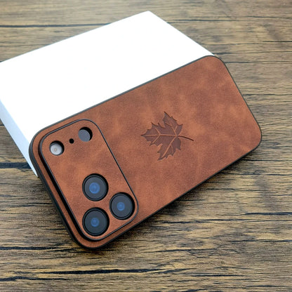 Luxury Leather Retra Case For iPhone 17 Air 16 15 14 13 12 11 Pro Max 16E 17Pro iPhone17 Comfortable Touch Feeling As Skin Cover