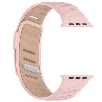Silicone Sport Band For Apple Watch Ultra2 3 49mm Strap 42mm 44mm 45 46mm Slanted Buckle Bracelet for iWatch 11 10 9 8 7 654SE3