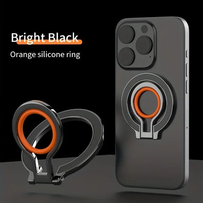 Magnetic Ring Buckle Phone Holder 360-Degree Rotating Desktop Fixed Strong Magnetic Adsorption Portable And Universa