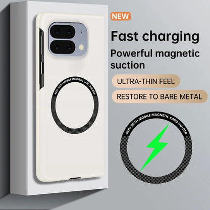 For Pixel 10 Pro Fold Frameless Magsafe Hard PC Case for Google Pixel10pro 9 Pro Fold 2 Wireless Charging Cover Ultra-thin