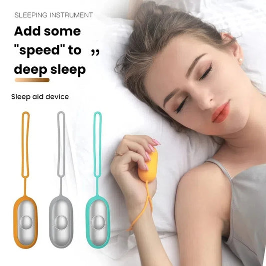 Smart Microcurrent Handheld Sleep Aid Anxiety Stress Relief Non-Medical Insomnia Helper Deep Relaxation Gadget Portable Home Use