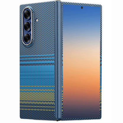 Real Pure Carbon Fiber Cover For SAMSUNG Galaxy Z Fold 7 Case Aramid Fiber Ultra Thin CoverCentral hinge protection for Magsafe