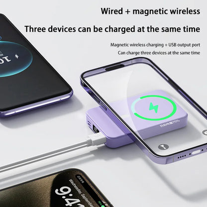 Xiaomi 200000mAh Power Bank 22.5W Magnetic Wireless With USB-C Ports Built-in Stand Fast Charging Power Bank For Iphone Samsung