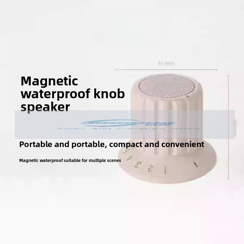 BRUNO Bluetooth audio, magnetic suction and waterproof speaker, high sound quality home mini wireless player