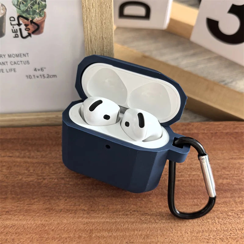 New simplicity Silicone Earphone Cases For Airpods 4-3 Headphones Case Protective Case For Apple Airpods Pro2 Covers Accessories
