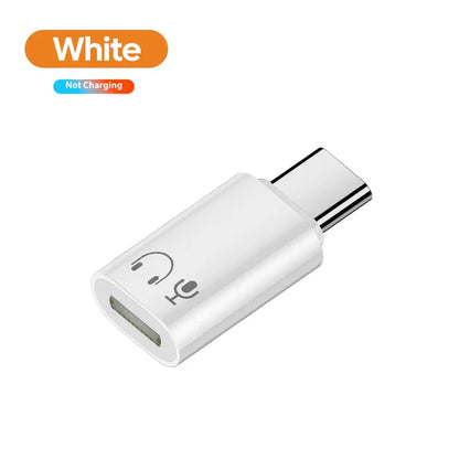 Elough Type-c to Lightning Headphone Audio Adapter For iPhone 15 16 Pro Max Samsung USB-C Earphone Converter For PC Laptops iPad