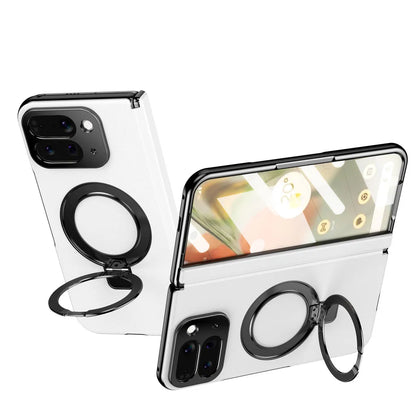 Magnetic Hinge Case For Google Pixel 10 Pro Fold 360 Full Protection Screen Glass Wireless Magnetic Holder Cover