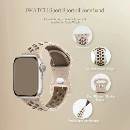 Strap For Apple Watch Band 46mm 44mm 49mm 45mm 40mm 41mm 38 42mm correa Breathable bracelet iwatch series 10 8 SE 7 6 5 9 Ultra