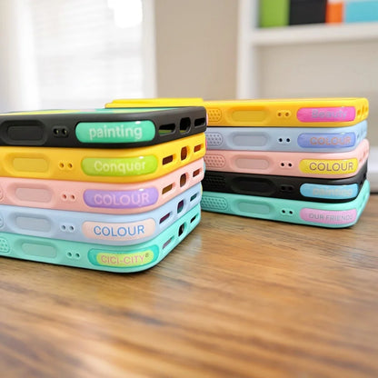 17 ProMax Creative Color Dopamine Magnetic Phone Case For iPhone 17 Air 16 15 14 Pro Max 13 Magsafe Shockproof Protective Cover