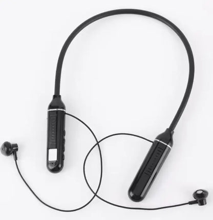 Wireless Headset 5.3 Neck Strap Headset Gaming LED display Stereo Sports headset with magnetic earbuds