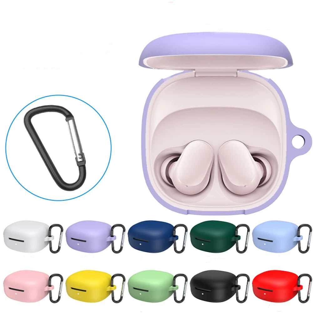 Silicone Soft Case For Redmi Buds6 Play Case Compatible With For Redmi Buds6 Play Shockproof Shell Case Protective Sleeve