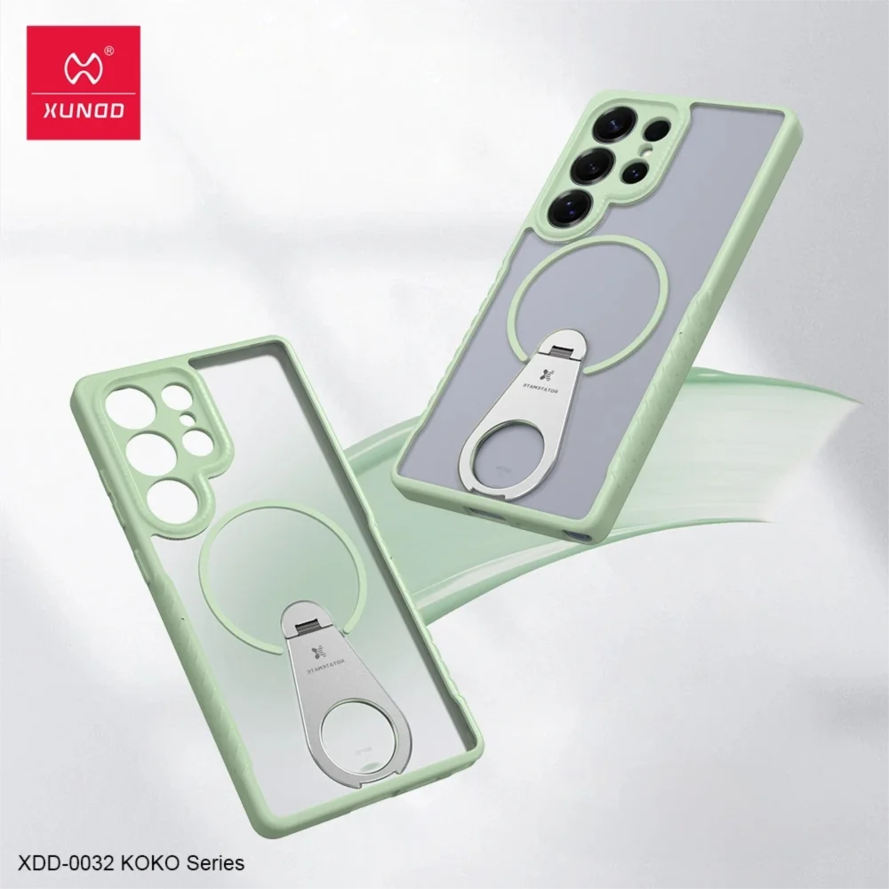 Xundd For Samsung Galaxy S25 24 23 Ultra Case with Adjustable Kickstand Magnetic Case,Anti-Slip Anti-fingerprint Matte Cover