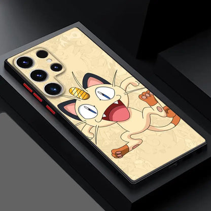 Pokemons Pikachus Anime Case for Samsung Galaxy S24 Ultra S23 Plus S25 S22 S21 FE S20 Note 20 S9 S10 Silicone Phone Cover