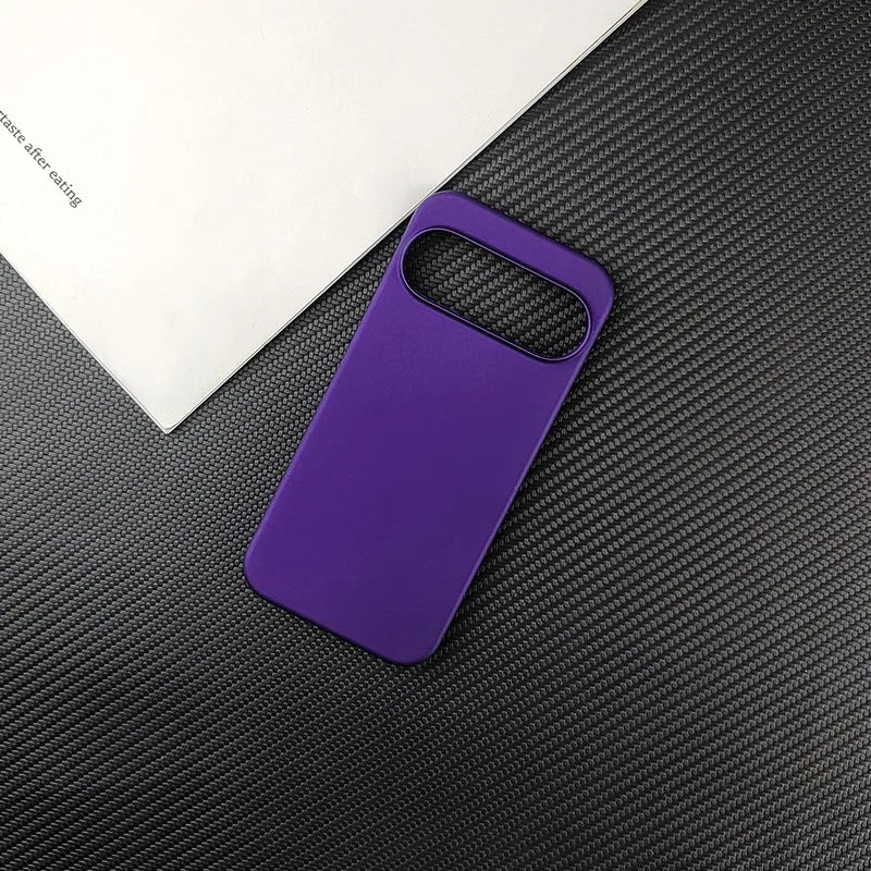 Slim Matte PC Case for Google Pixel 9A 9 Pro XL 8 7 Pro Solid Color Shockproof Cover for Google 5 XL 6 Pro Pixel 6A 7A 8A