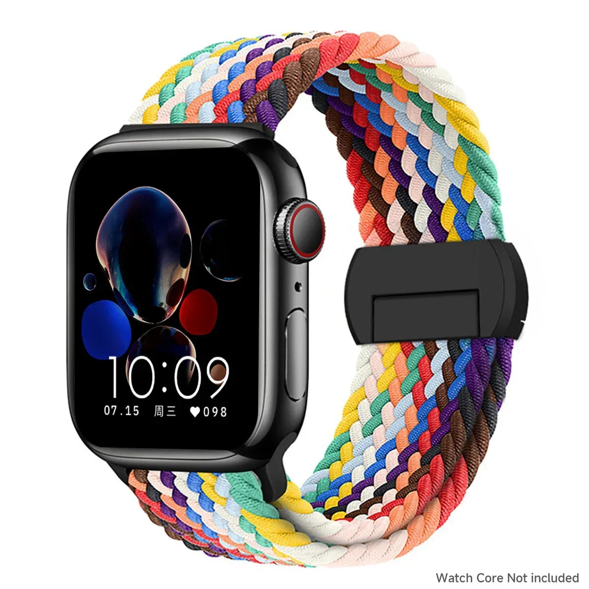 Magnetic Nylon Strap for Apple Watch Band Ultra 2 3 49mm 46mm 42mm Bracelet Iwatch Series 10 9 8 7 6 SE 5 4 38 45 41mm 44mm 40mm
