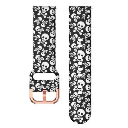 18mm 20MM 22mm band For Redmi Watch 5 lite/ Xiaomi Mi Watch 5 Active Wristband Printed Silicone Bracelet Sport strap Accessories