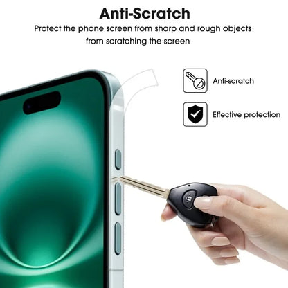 Hydrogel Side Protective Sticker Film For iPhone 16 15 14 Plus 13 Pro Max Anti-Scratch Frame Phone Border Covers For iPhone 16