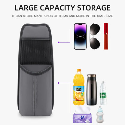 SEAMETAL Car Seat Side Storage Bag Hanging Auto Seat Organizer Tissue Holder Universal Mesh Storage Pocket for Phone Bottle