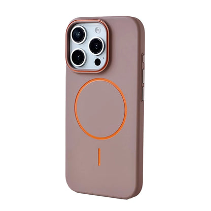 Ultrathin Hit Color MagSafe Phone Case for iPhone 16pro max 15 16 Pro 14 13 12 Magnetic Wireless Charging Matte Hard PC Cover