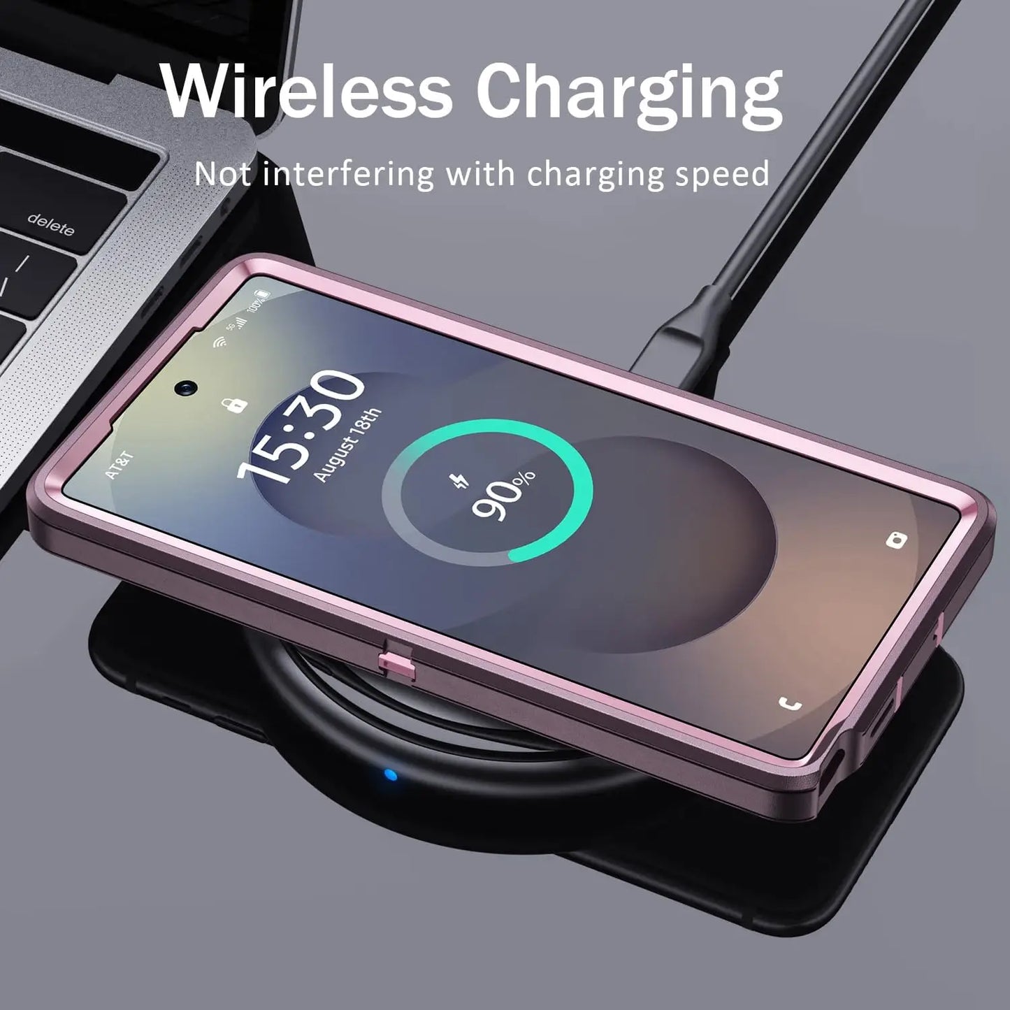 Case For Samsung Galaxy S25 Ultra S25 Edge S24 S23 A16 A56 Body 3 in 1 Shockproof Heavy Duty Anti-Scratch Rugged Kickstand Cover