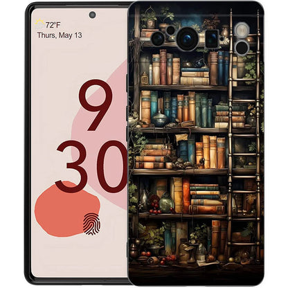 Read Books illustration Phone Case Cover for Google Pixel 9 8 7 6 7A 6A Pro Shockproof Silicone Soft 9 Pro XL Shell Capas Fundas