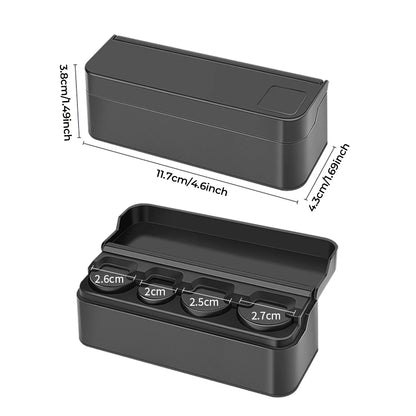 Car Coin Small Storage Home Dual Purpose Change Box Creative Coins Purse Euro Dispenser Holder Case Wallet Holders Money Boxes