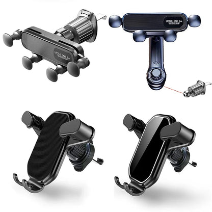 Universal Car Phone Holder with Ventilation Hook for 360 Degree Rotation Installation Anti Shake Supports All Phone Xiaomi