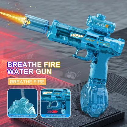 Summer New Ice Mouse Electric Water Gun Pistol Shooting Toy Full Automatic Shoot  Outdoor Toy For Children Boys Girl Adults Gift