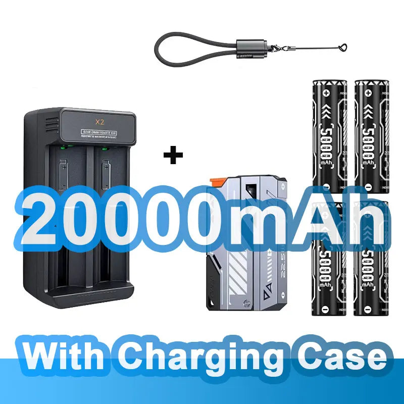 VYVYLABS 30000mAh Detachable CCC Power Bank Fast Charger 22.5W Wireless Portable Charger 21700 PowerBank For iP 17 Spare Battery