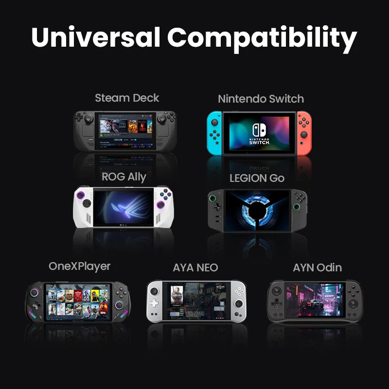 UGREEN 4K60Hz HDMI USB C HUB Docking Station for Steam Deck Type-C to RJ45 PD100W 10Gbps USB-A/C for iPad ROG Ally Legion Go PC