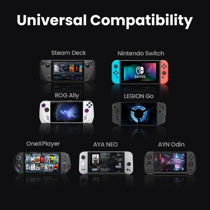 UGREEN 4K60Hz HDMI USB C HUB Docking Station for Steam Deck Type-C to RJ45 PD100W 10Gbps USB-A/C for iPad ROG Ally Legion Go PC