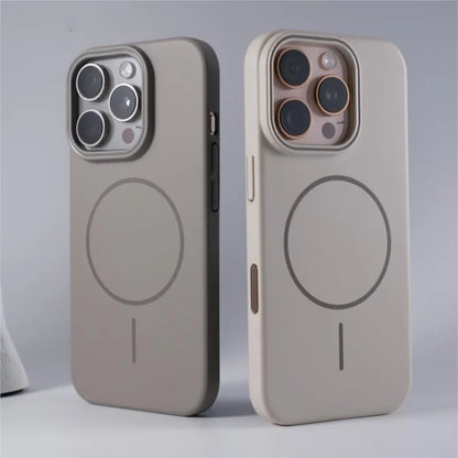 Luxury Original Hard PC Magsafe Case for iPhone 17 Air 16 15 14 Plus 13 12 Mini 11 Pro Max Shockproof Matte Thin Magnetic Cover